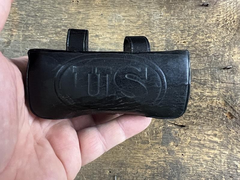 US Leather Pistol Cartridge Box Rock Island Arsenal 1908
