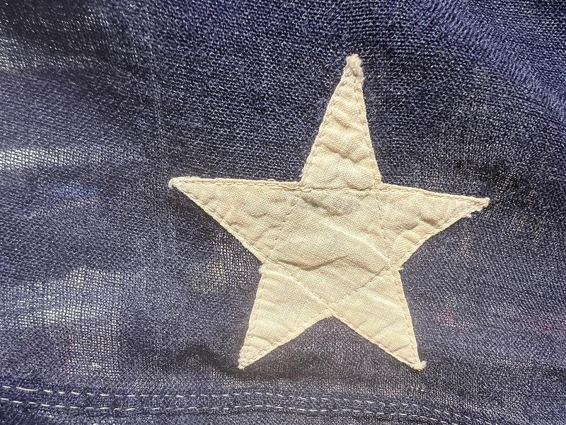 Original 46 Star US American Flag, 1908-1912 6 x 12 Feet Made by Horstmann