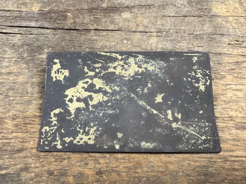 Dug Confederate Sheet Brass Buckle Recovered Vicksburg MS