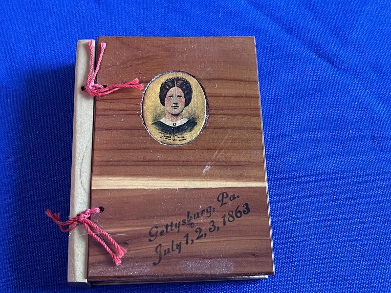 Gettysburg Jenny Wade Souvenirs Cedar Photo Book