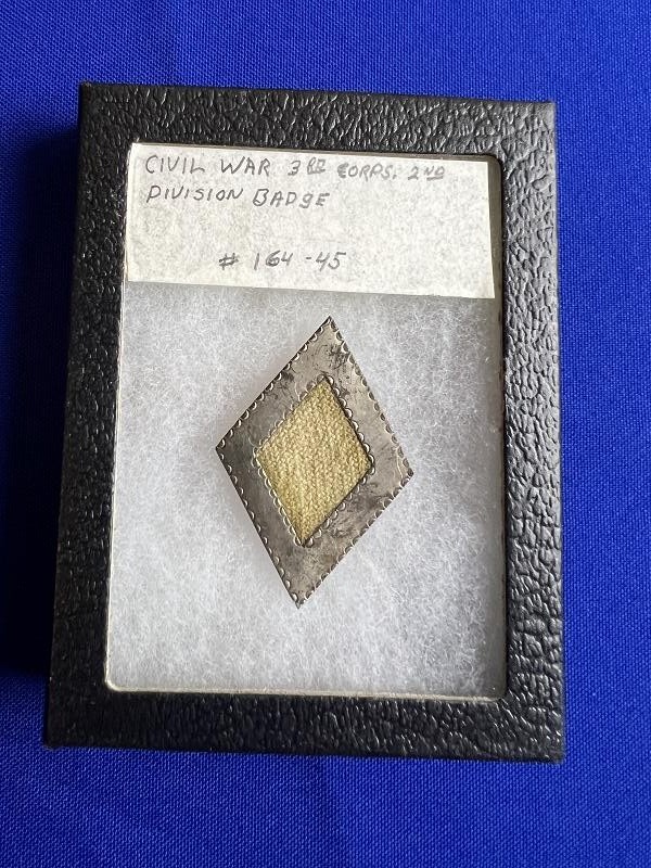 Civil War 3rd Corps 2nd Division Badge