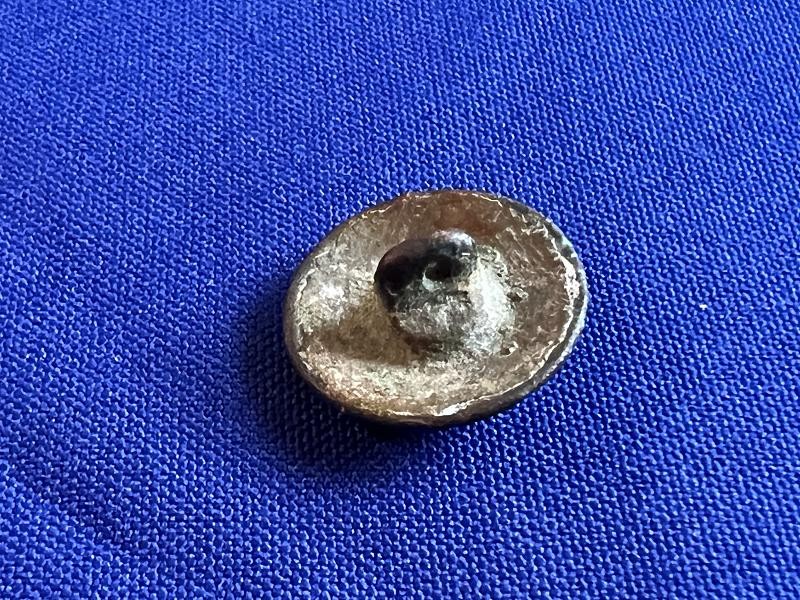 DUG CONFEDERATE CAST I COAT BUTTON RECOVERED VICKSBURG MISS