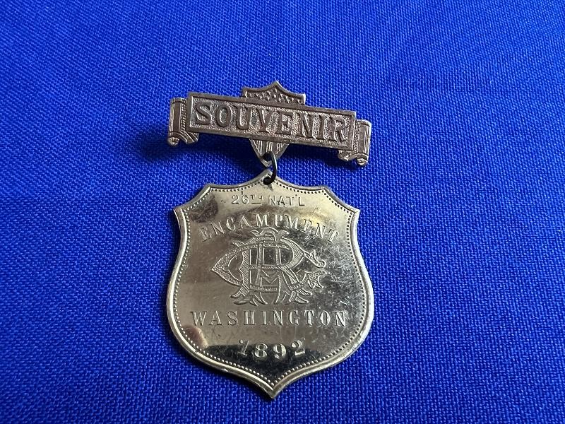 1892 WASHINGTON 26TH NATIONAL ENCAMPMENT SOUVENIR MEDAL