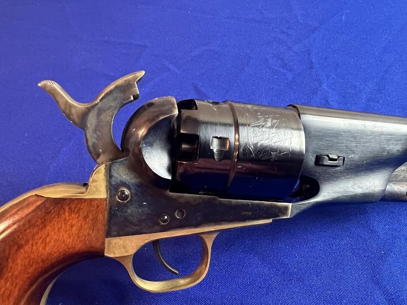 Gardone Italian Reproduction of a Colt Army 44 caliber Revolver in box with accessories