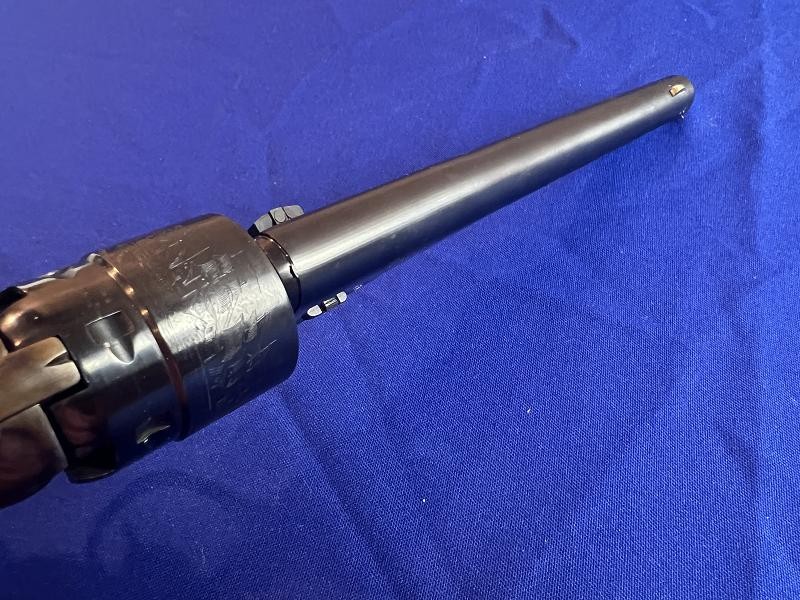 Gardone Italian Reproduction of a Colt Army 44 caliber Revolver in box with accessories