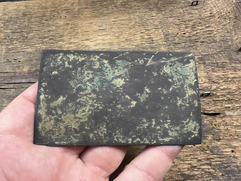 Dug Confederate Sheet Brass Buckle Recovered Vicksburg MS