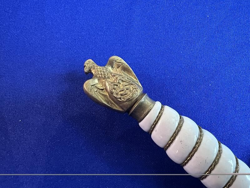 WWII GERMAN KRIEGSMARINE U-BOAT OFFICER DRESS DAGGER