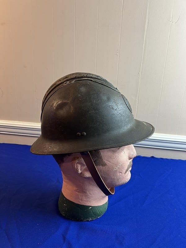 Pre WW2 Model 1926 French Navy Helmet
