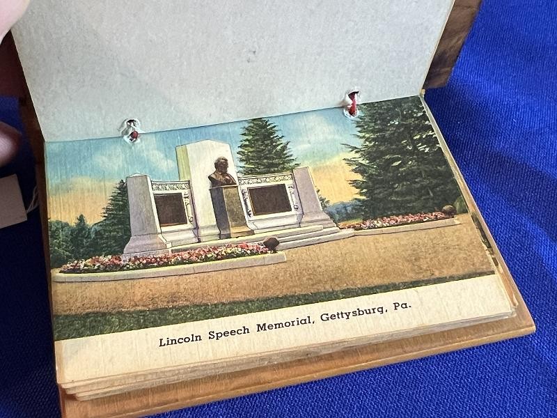Gettysburg Jenny Wade Souvenirs Cedar Photo Book