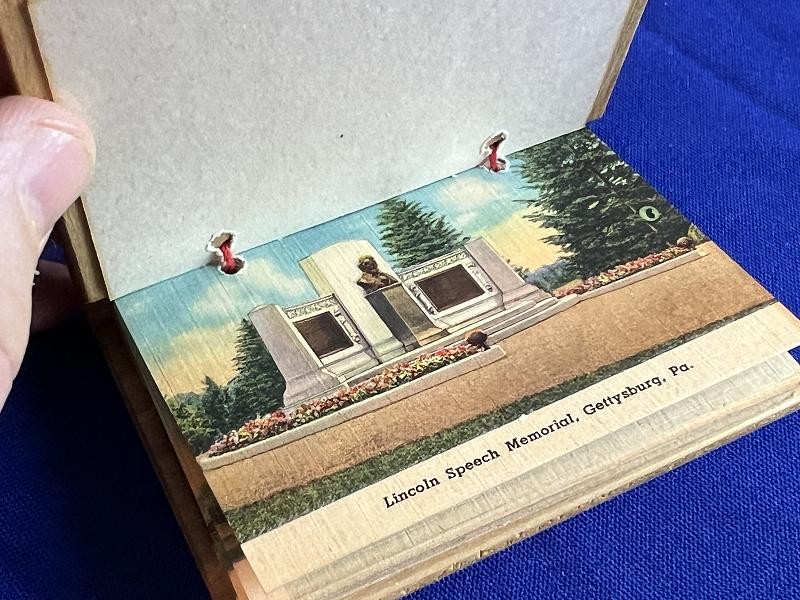 Gettysburg Jenny Wade Souvenirs Cedar Photo Book