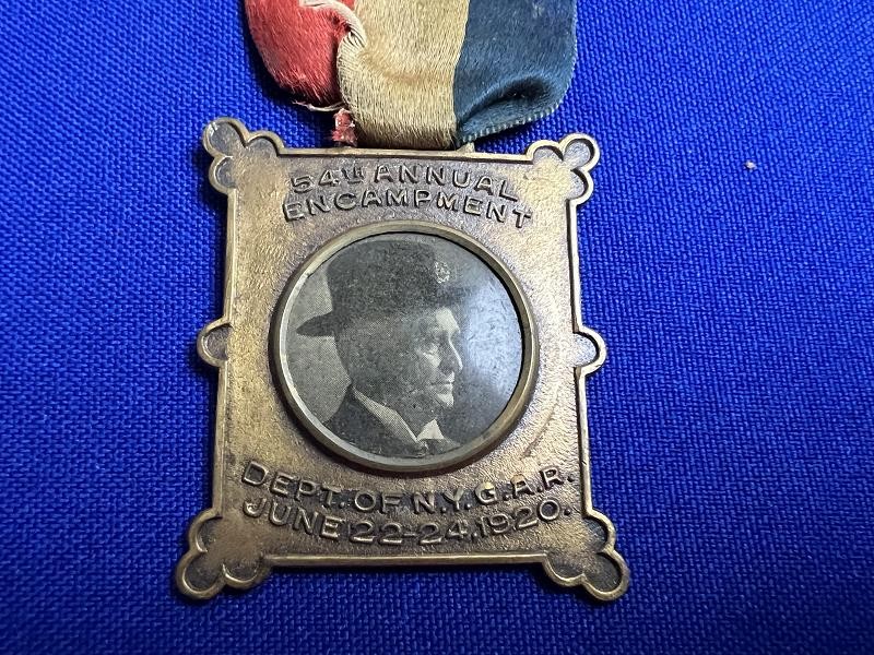 1920 GAR Veterans 54th Syracuse NY Encampment Delegate Medal