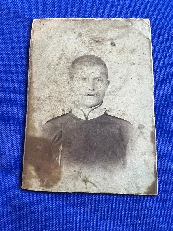 Cadet Soldier CDV Civil War Era Image
