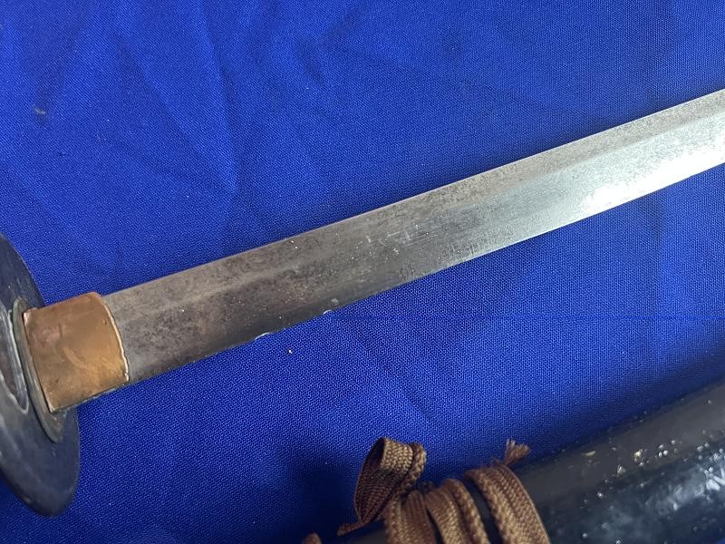 Antique Japanese Wakizashi Short Sword
