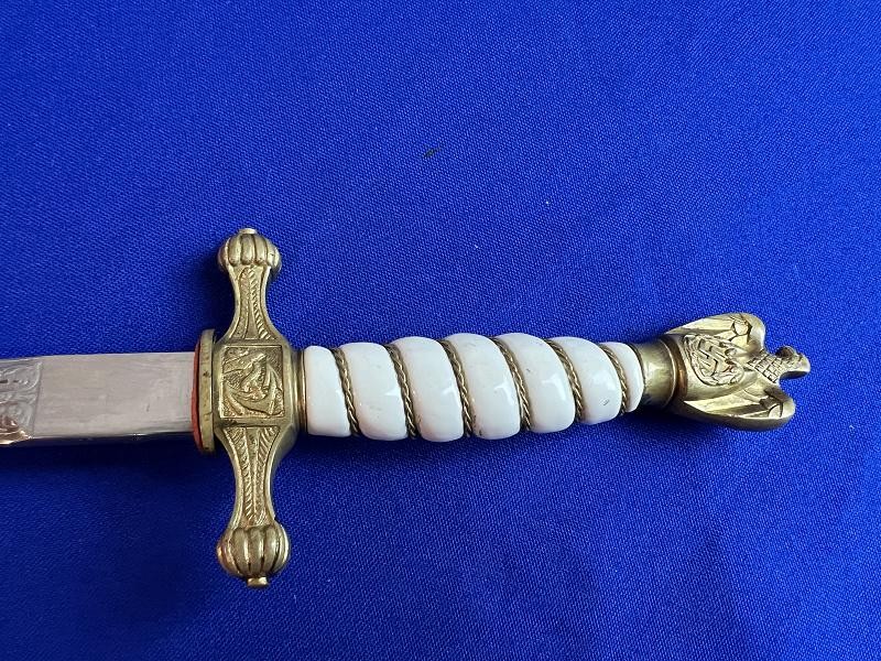 WWII GERMAN KRIEGSMARINE U-BOAT OFFICER DRESS DAGGER