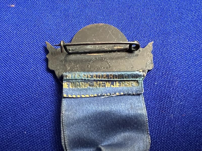 1913 SYRACUSE NEW YORK DAY DELEGATE MEDAL GETTYSBURG VETERANS 50TH REUNION