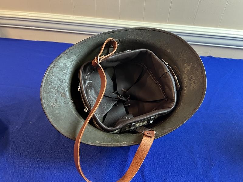 Pre WW2 Model 1926 French Navy Helmet