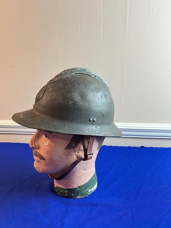 Pre WW2 Model 1926 French Navy Helmet