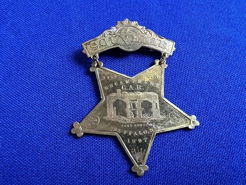 1897 BUFFALO 31ST NATIONAL ENCAMPMENT SOUVENIR MEDAL