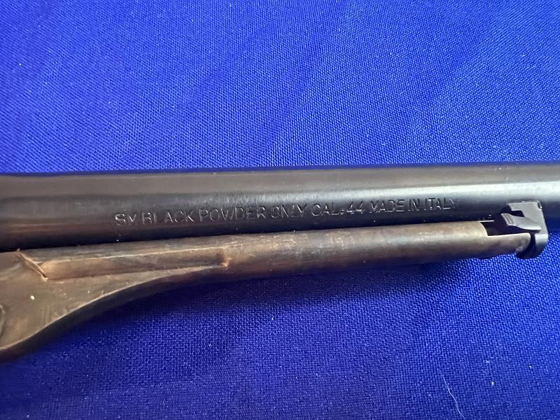 Gardone Italian Reproduction of a Colt Army 44 caliber Revolver in box with accessories