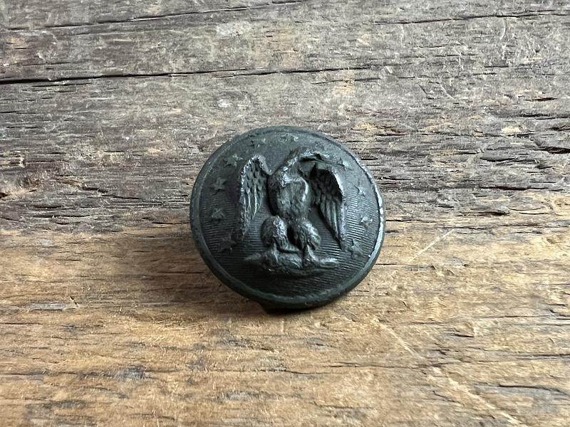 Confederate Eagle Droop Wing Staff Officers Coat Button HTB Manchester BM