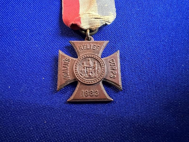 CIVIL WAR VETERAN FCL WOMENS RELIEF CORPS MEDAL