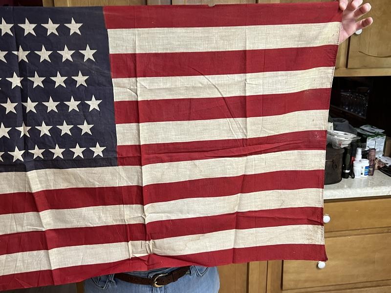 WW2 WWII US 48 STAR FLAG