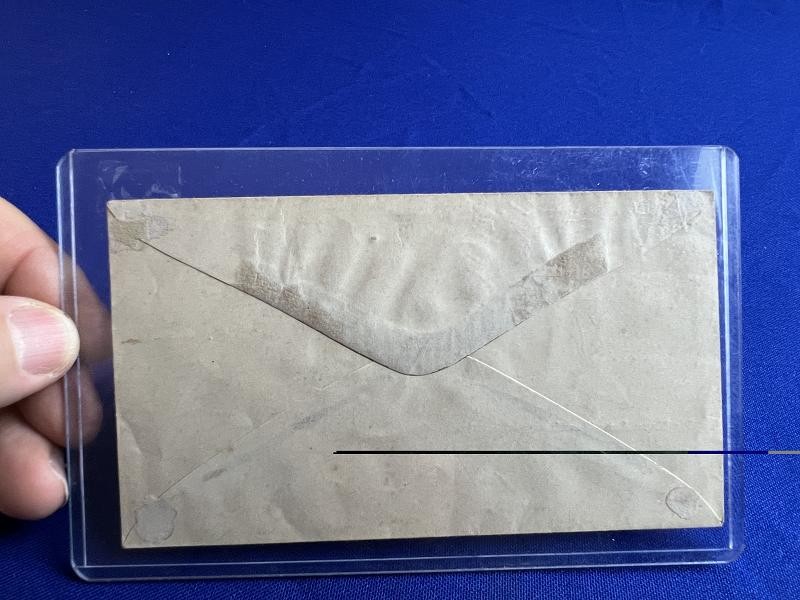 CIVIL WAR LETTER COVER OLD UNCLE ABE WILL DESTROY SUCCESSION FOREVER ABRAHAM LINCOLN