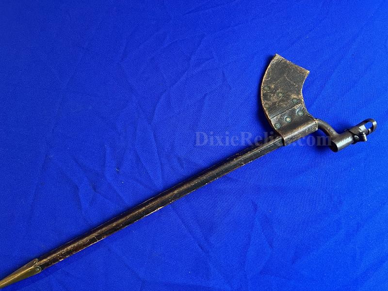 Swedish Model 1867 Bayonet for Rolling Block Rifle with Original Scabbard