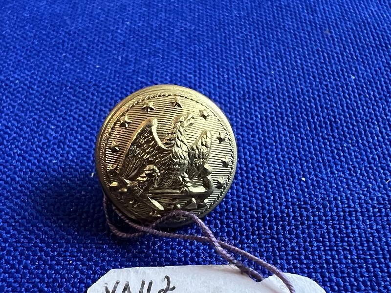 Civil War Era US Navy Officer Vest Size Button NA227A27 Tice Book