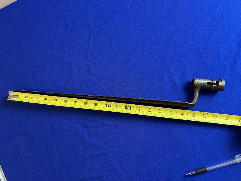 Original Antique U.S. Marked Model M1835/1842 Socket Bayonet