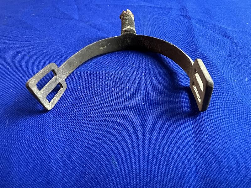 Dug Union Civil War Dog Head Style Cavalry Spur