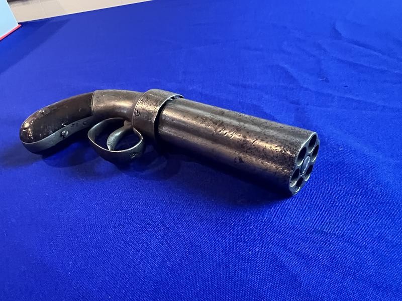 ALLEN & THURBER DOUBLE-ACTION BAR HAMMER PEPPERBOX REVOLVER