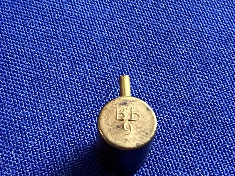 CIVIL WAR ERA PINFIRE SHOT CARTRIDGE MARKED Bb9