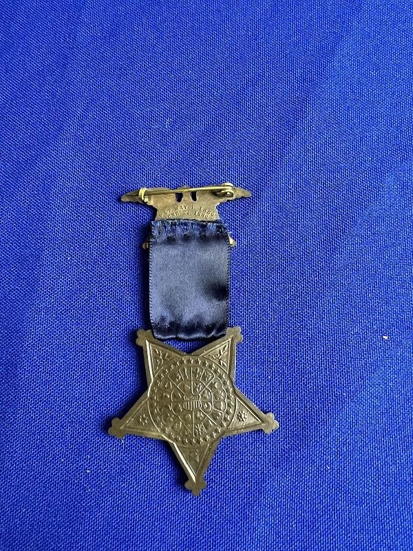 Civil War Veteran GAR Membership Badge Numbered 159709