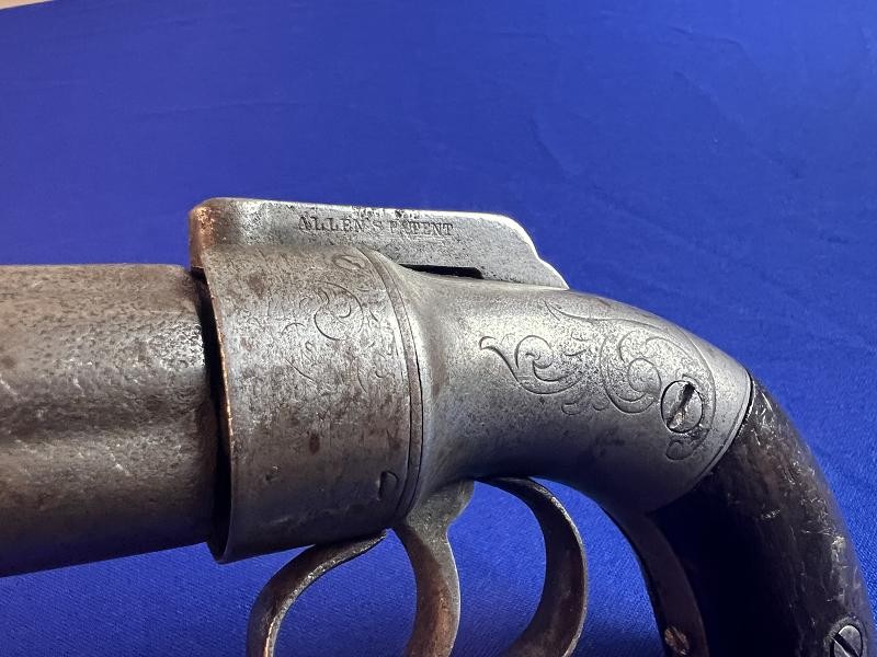 ALLEN & THURBER DOUBLE-ACTION BAR HAMMER PEPPERBOX REVOLVER