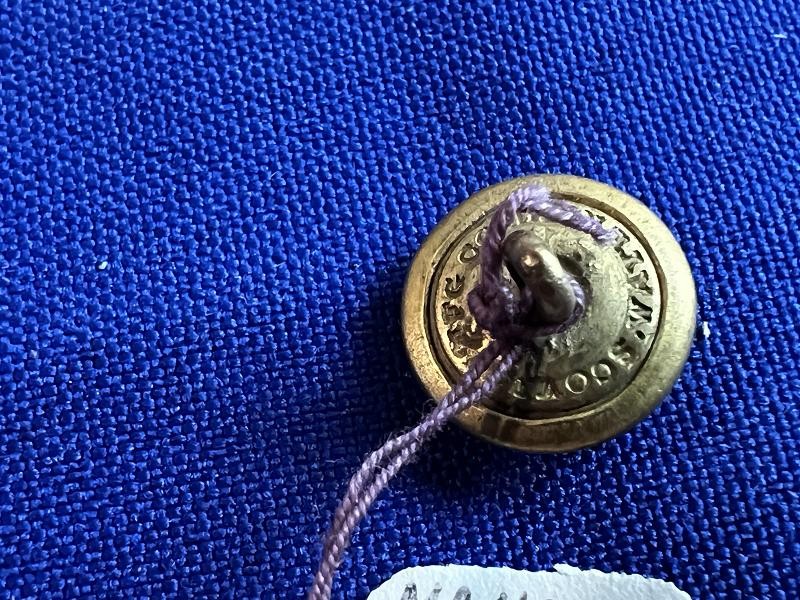 Civil War Era US Navy Officer Cuff Size Button NA227A27 Tice Book