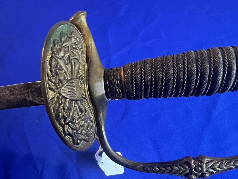 US M1860 CIVIL WAR ERA STAFF OFFICER’S SWORD