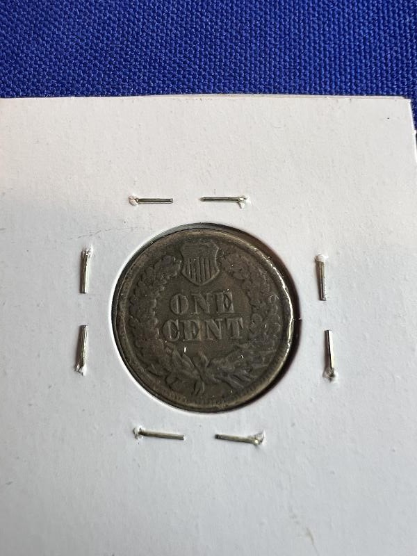 1860 US INDIAN HEAD COPPER NICKLE CENT