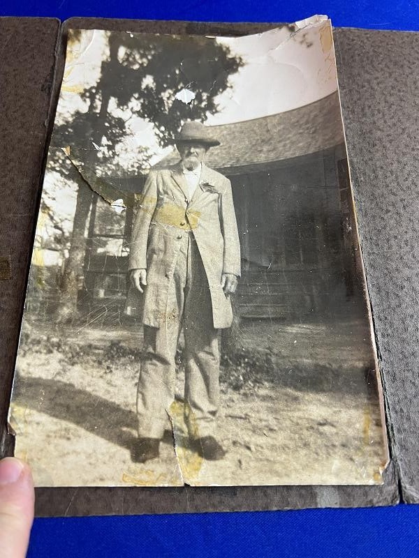 Confederate Veteran UCV Original Large Photgraph