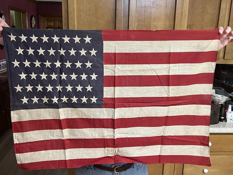 WW2 WWII US 48 STAR FLAG