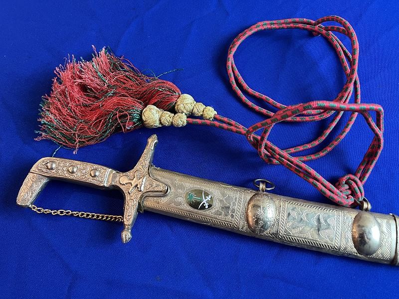 MIDDLE EAST GOLD PLATED WEDDING SWORD