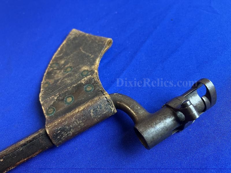 Swedish Model 1867 Bayonet for Rolling Block Rifle with Original Scabbard