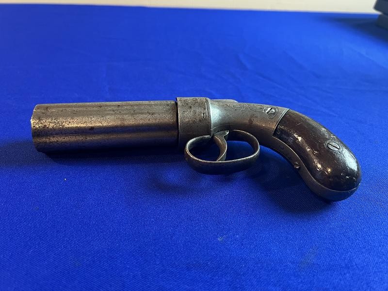 ALLEN & THURBER DOUBLE-ACTION BAR HAMMER PEPPERBOX REVOLVER