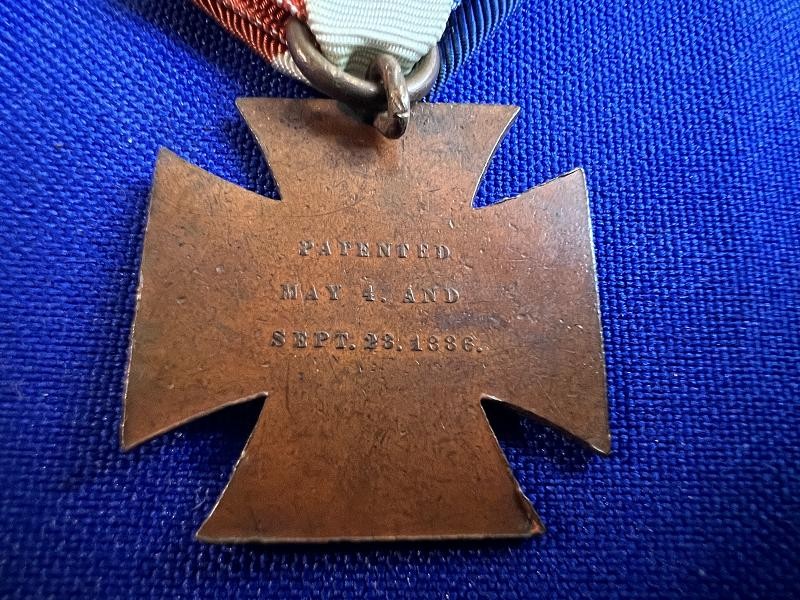CIVIL WAR VETERAN FCL WOMENS RELIEF CORPS MEDAL