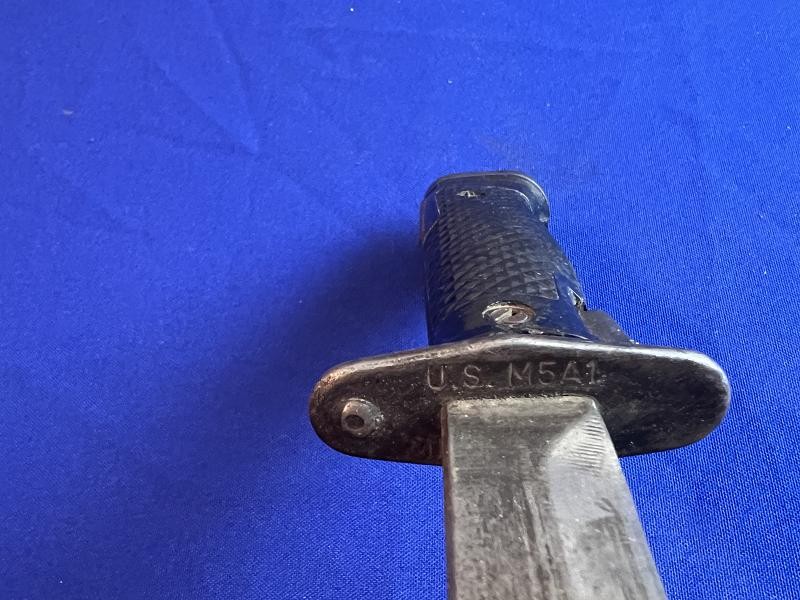 VINTAGE VIETNAM MILPAR COL M6 BAYONET WITHOUT SCABBARD