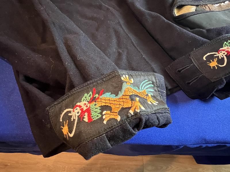 WW2 US NAVY JUMPER WITH PANTS UNIFORM WITH DRAGOON LIBERTY CUFFS
