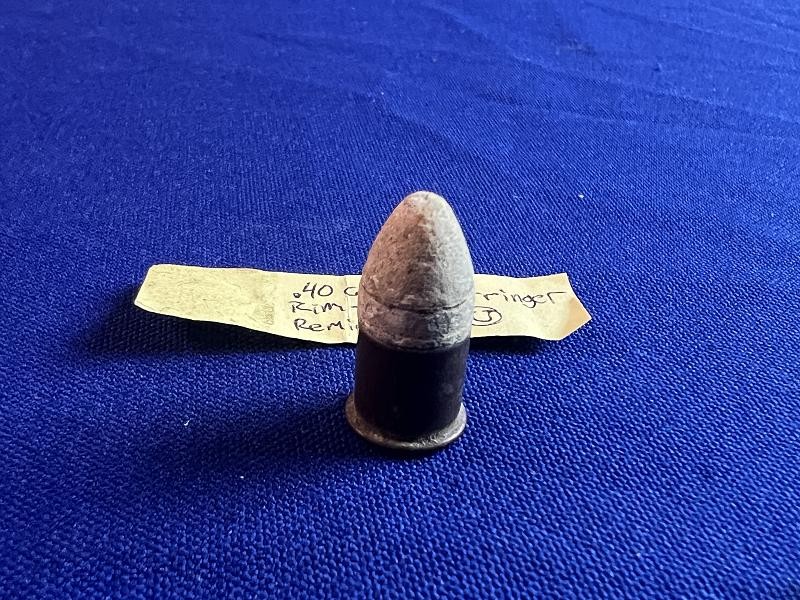 Civil War 40 cal Rimfire Derringer Cartridge in Excellent Condition