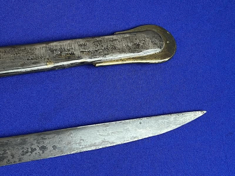 Confederate Leech & Rigdon 1st Model Cavalry Saber Sword & Scabbard