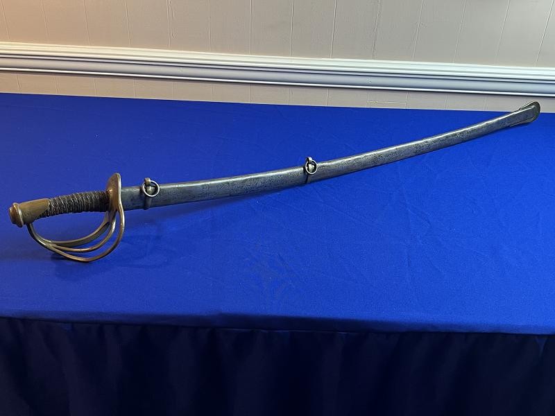 Confederate Leech & Rigdon 1st Model Cavalry Saber Sword & Scabbard