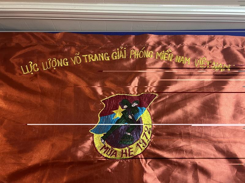 VIETNAM NATIONAL LIBERATION FRONT FLAG VC VIET CONG 1972 MUA HE DO LUA